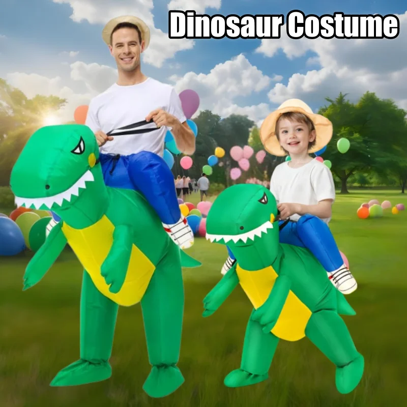 Inflatable Dinosaur Costume Adult - Надувной костюм динозавра для детей и