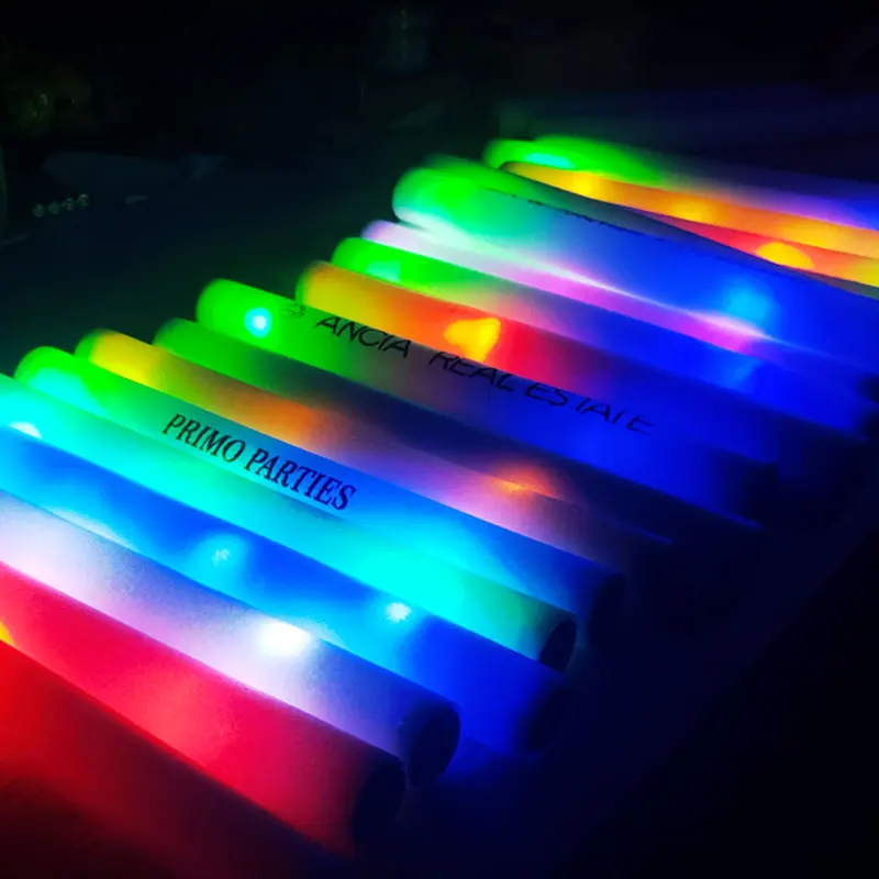 Flashing Led Foam Sticks Party - Персонализированные светящиеся LED-палочки из пенопласта, мигающие