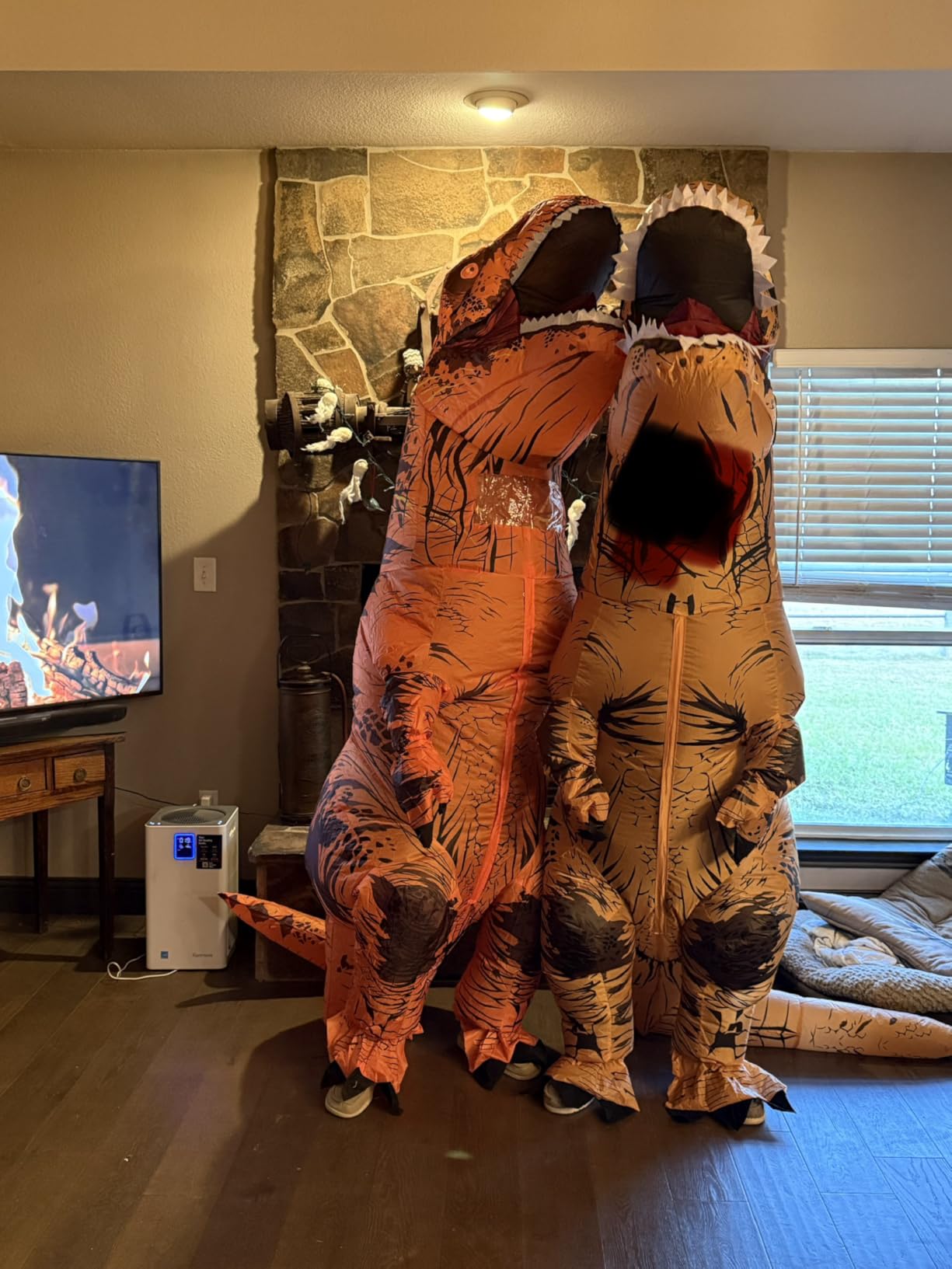 Надувной костюм динозавра для  – обзор и цена Inflatable Dinosaur Costume Adult
