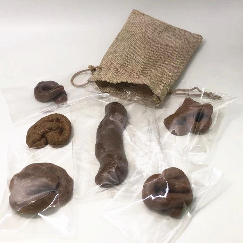 Набор из 6 штук: Забавные реал – обзор и цена Fake Poop Gag Gift