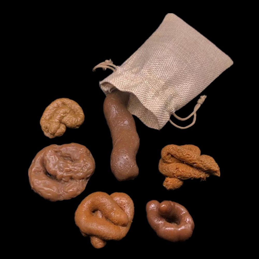 Набор из 6 штук: Забавные реал – обзор и цена Fake Poop Gag Gift