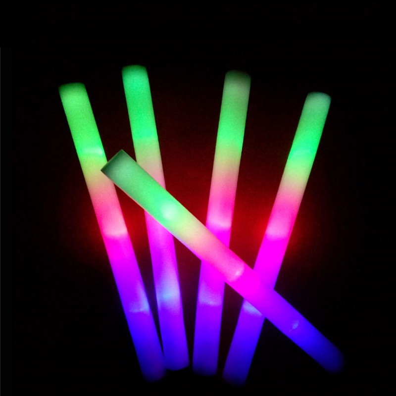 30 шт. Светодиодные разноцветн – обзор и цена Flashing Led Foam Sticks Party