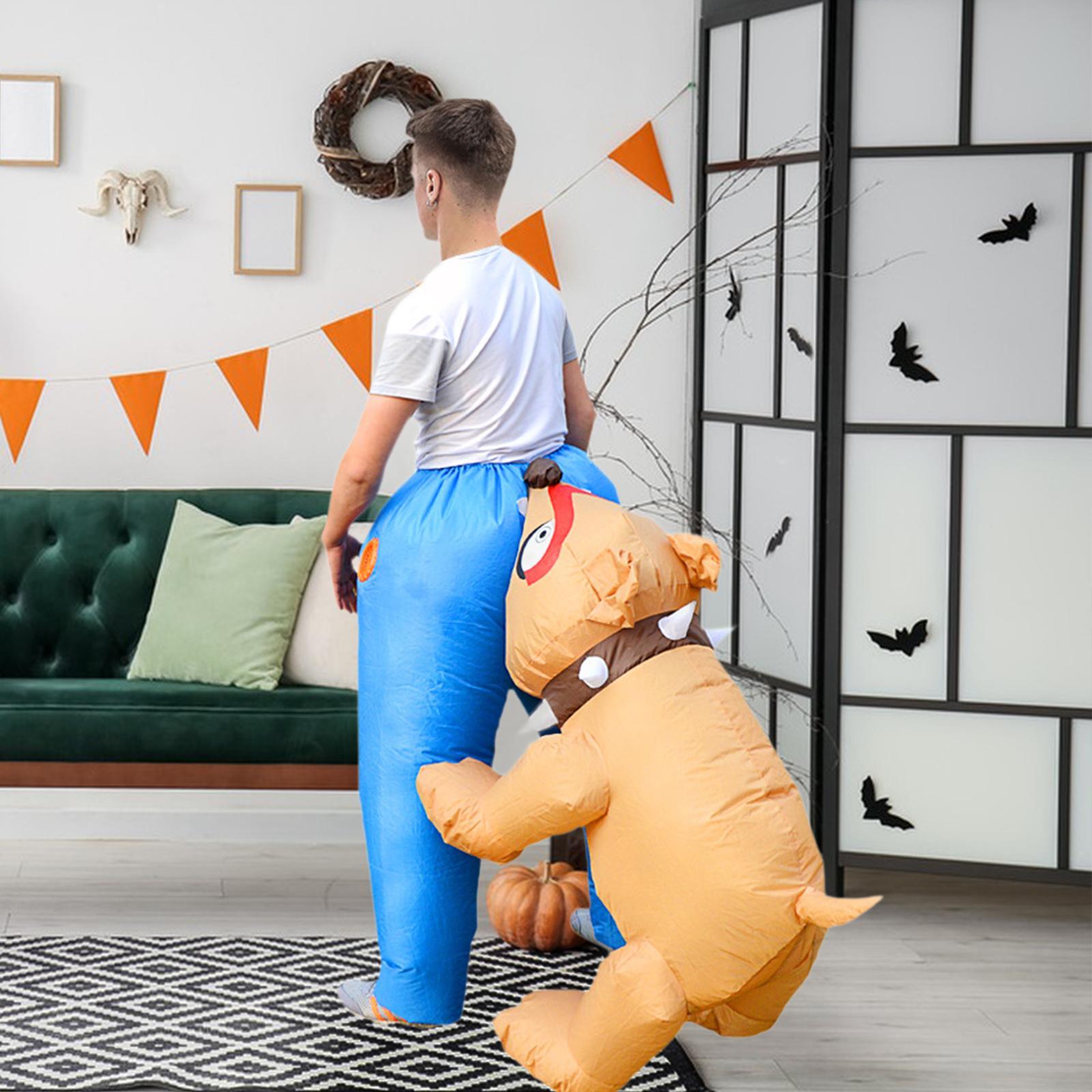 Надувной костюм Хэллоуин Коспл – обзор и цена Inflatable Dinosaur Costume Adult
