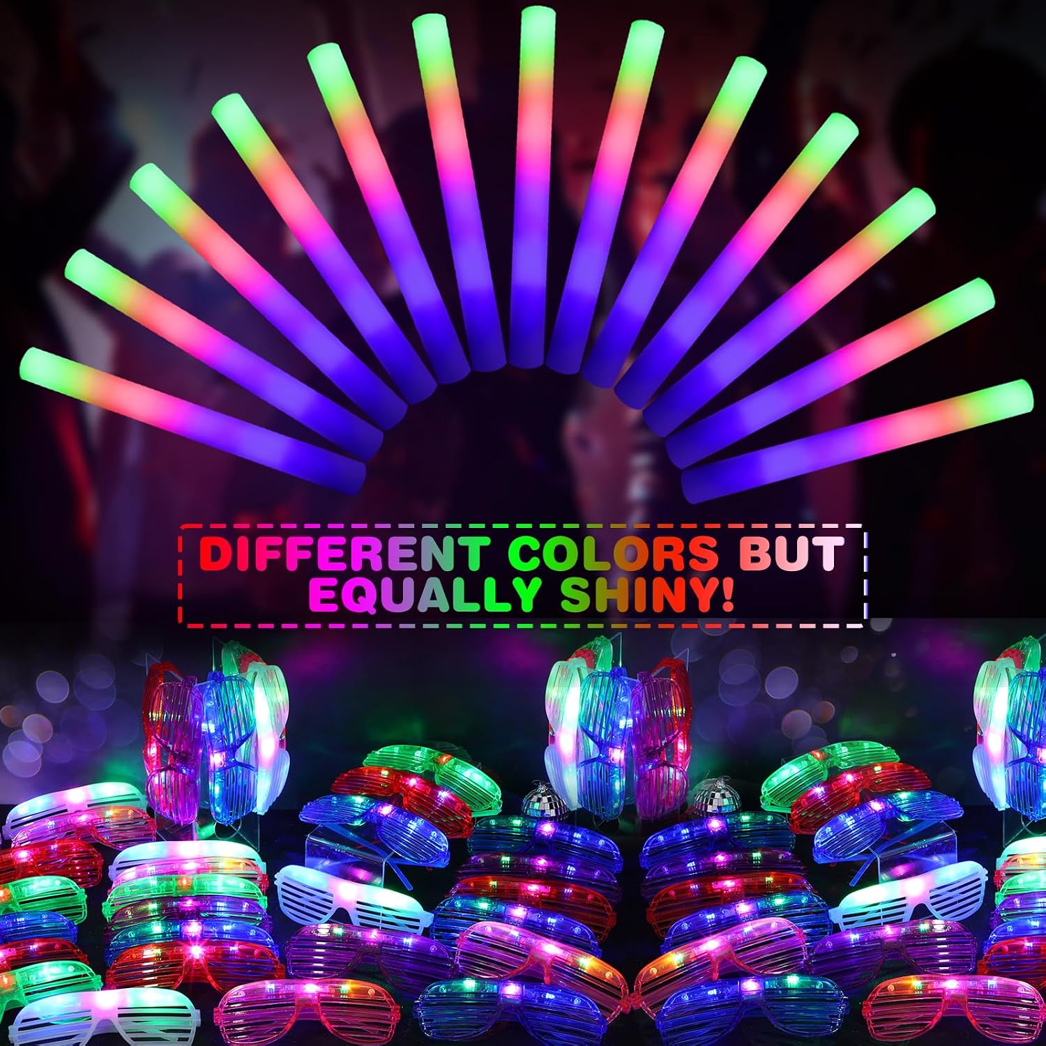 Светящиеся в темноте пенопласт – обзор и цена Glow In The Dark Party Glasses