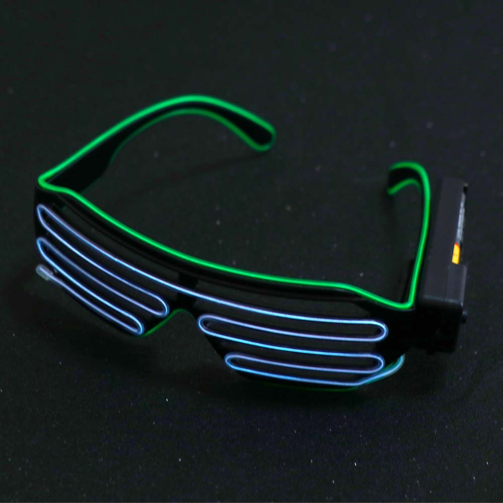 Модные беспроводные LED-очки с – обзор и цена Glow In The Dark Party Glasses