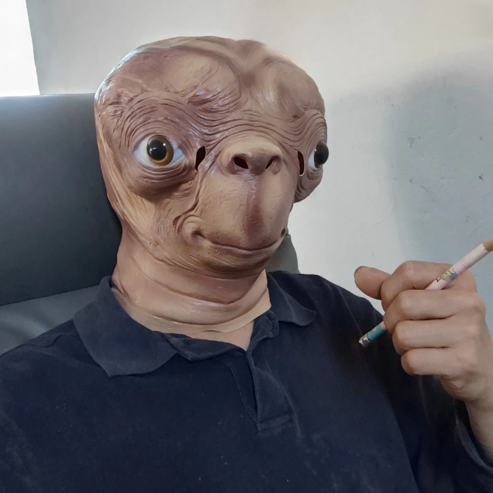 Маска для косплея «Пришельцы и – обзор и цена Latex Alien Mask Realistic