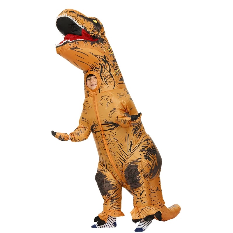 Костюм динозавра для взрослых  – обзор и цена Inflatable Dinosaur Costume Adult