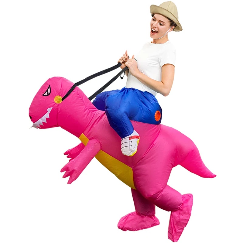 Костюм динозавра для взрослых  – обзор и цена Inflatable Dinosaur Costume Adult